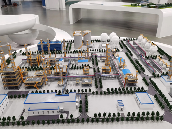 工業工廠沙盤制作